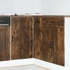 vidaXL Kitchen Base Cabinet Porto Smoked Oak Engineered Wood