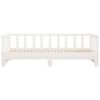 vidaXL Pull-out Day Bed without Mattress White 2x(90x190)cm