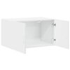 vidaXL Wall Cabinet White 70x42.5x40 cm Engineered Wood