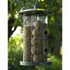 dobar 3-Chamber Bird Feeder Silver