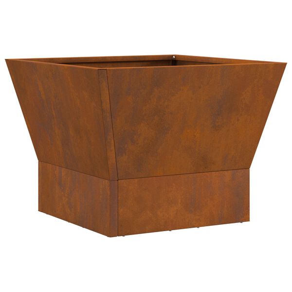 vidaXL Fire Pit Brown 40 x 40 x 35 cm Steel
