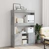 vidaXL Highboard&nbsp;Concrete Grey 92x33x140 cm Engineered Wood