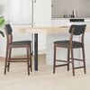 vidaXL Dining Chairs 2 pcs Light Brown 48 x 49 x 95 cm