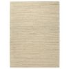 vidaXL Rug Hemp Wool 160x230 cm Natural/White