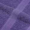 vidaXL Hand Towels "FROGN" 4 pcs Purple 50x100 cm 360 gsm