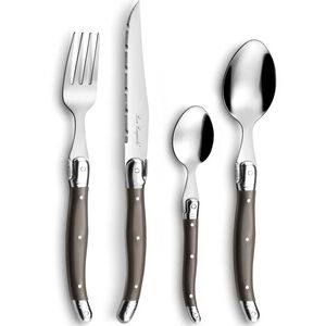 Lou Laguiole 24 Piece Cutlery Set "Tradition" Pepper
