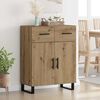 vidaXL Sideboard Artisan Oak 69.5 x 34 x 90 cm Engineered Wood