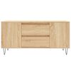 vidaXL Coffee Table Sonoma Oak 102x44.5x50 cm Engineered Wood