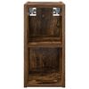 vidaXL Hanging Cabinet Smoked Oak 20 x 29.5 x 40 cm Engineered Wood