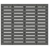 vidaXL Wall Headboard Grey 96x3x91.5 cm Solid Wood Pine