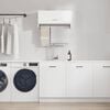 vidaXL Wardrobe White 70x32,5x35 cm Engineered Wood