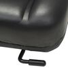 vidaXL Forklift & Tractor Seat with Adjustable Backrest Black