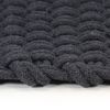 vidaXL Rug Rectangular Anthracite 120x180 cm Cotton