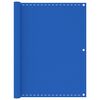 vidaXL Balcony Screen Blue 120x400 cm HDPE