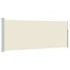 vidaXL Retractable Side Awning 117x314 cm Cream