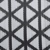 vidaXL Outdoor Rug ARAKIL Black 80x250 cm PP