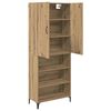 vidaXL Highboard Artisan Oak 69.5 x 34 x 180 cm Engineered Wood