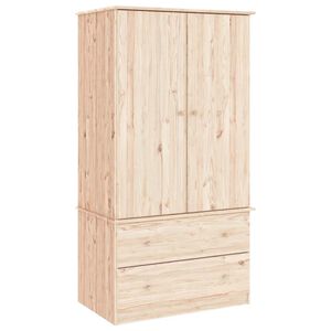 vidaXL Wardrobe ALTA 90x55x170 cm Solid Wood Pine