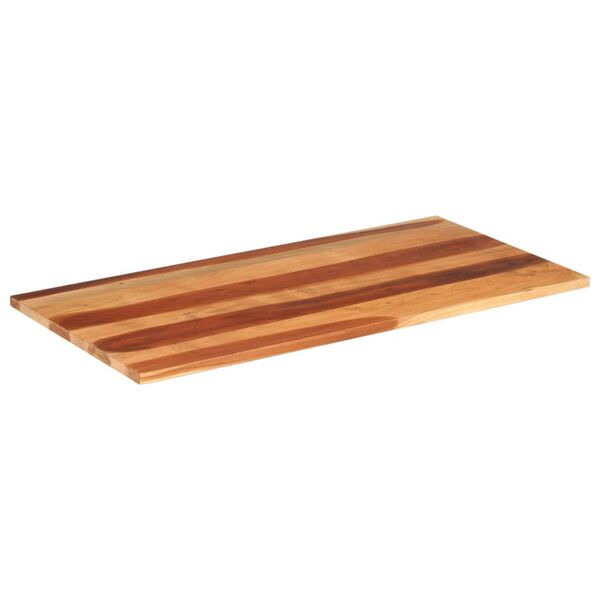 vidaXL Table Top 120x60x(2.5-2.7) cm Solid Wood Acacia