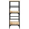 vidaXL Bookshelf Sonoma Oak 50x33x82 cm Engineered Wood