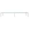 vidaXL Metal Bed Frame without Mattress White 90x190cm