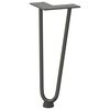 vidaXL Hairpin Legs for Coffee Table 4 pcs Anthracite 30 cm Solid Steel