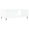vidaXL Coffee Table White 90x50x36.5 cm Engineered Wood