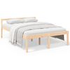 vidaXL Senior Bed without Mattress 120x200cm Solid Wood Pine