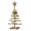 vidaXL Christmas Tree with Stand Brown 60 cm Solid teak wood
