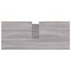 vidaXL Bathroom Cabinet Grey Sonoma 80x33x60 cm Engineered Wood