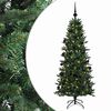 vidaXL Artificial Christmas Tree with Bauble 120 cm 150 LEDs