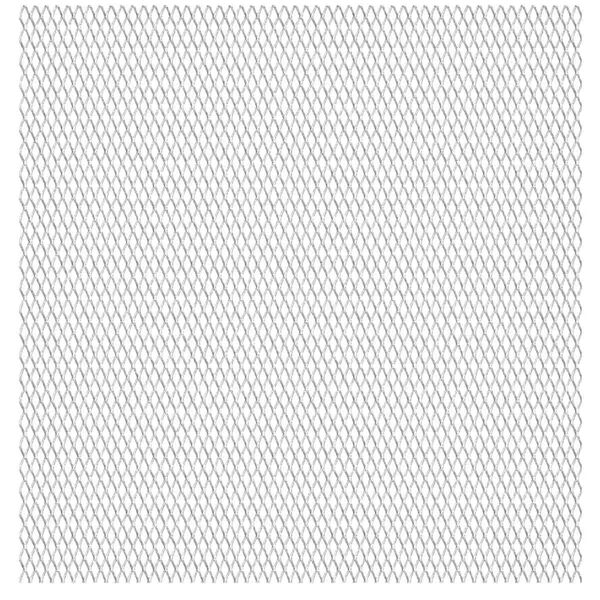 vidaXL Garden Wire Fence Stainless Steel 100x85 cm 30x17x2.5mm