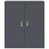 vidaXL Storage Cabinet Anthracite 90 x 40 x 105 cm Steel