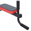 VidaXL Dip Station Black and Red 72.5 x 70 x 31 cm Powder-coated steel