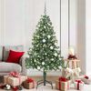 vidaXL Christmas Tree with 300 LEDs with Stand Green 180 cm PVC