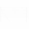 vidaXL Field Fence Silver 25 x 1 m Galvanised steel