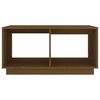 vidaXL Coffee Table Honey Brown 80x50x40 cm Solid Wood Pine