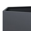 vidaXL Garden Planter Anthracite Hexagon 69x60x45 cm Steel