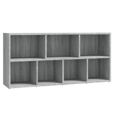 vidaXL Book Cabinet Grey Sonoma 50x25x106 cm