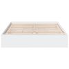vidaXL Bed Frame with Drawers without Mattress White 150x200 cm King Size