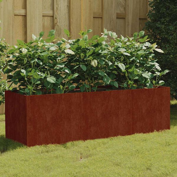 vidaXL Garden Raised Bed 120x40x40 cm Corten Steel