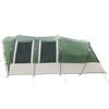 vidaXL Family Tent Tunnel 8-Person Green Waterproof