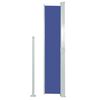 vidaXL Patio Retractable Side Awning 170x300 cm Blue