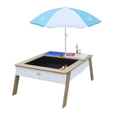 AXI Sand and Water Table Linda with Play Kitchen Brown and White