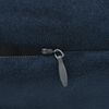 vidaXL Cushion Covers 4 pcs 80x80 cm Polyester Faux Suede Navy