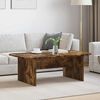 vidaXL Coffee Table Smoked Oak 93 x 53 x 33 cm Engineered Wood