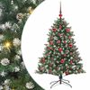 vidaXL Artificial Christmas Tree with 150 LEDs with Stand Green 150 cm
