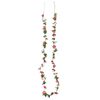 vidaXL Christmas Flower Garlands 6 pcs Spring Rose 250 cm