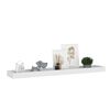 vidaXL Loggia Wall Shelves 4 pcs White 80x15x4 cm MDF