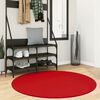 vidaXL Rug OVIEDO Short Pile Red &Oslash; 120 cm